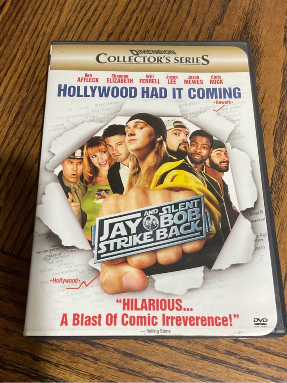 Jay and Silent Bob Strike Back DVD 📀 Ben Affleck, Will Farrell Chris Rock